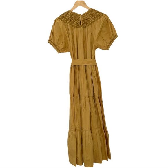 NWT DÔEN Gilda Dress in Wheat - Picture 10 of 13